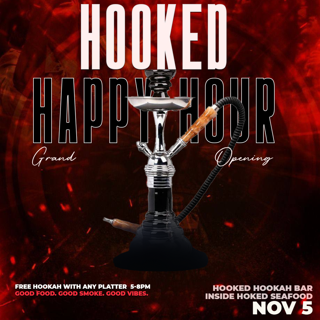 Happy Hour at Hooked Seafood